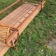 Rattan basket bed