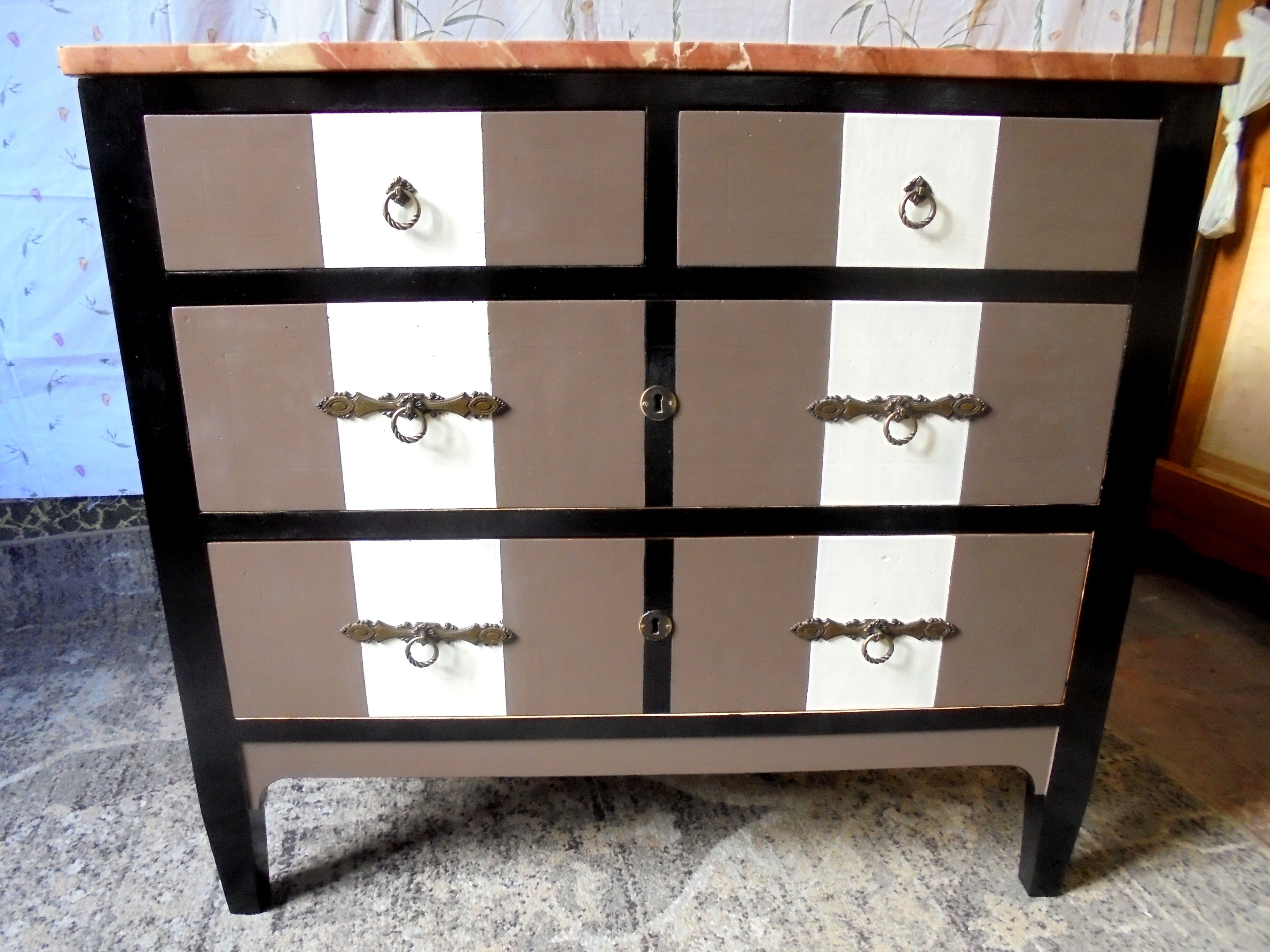 Restyled chest of drawers