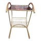 Side table for storing magazines