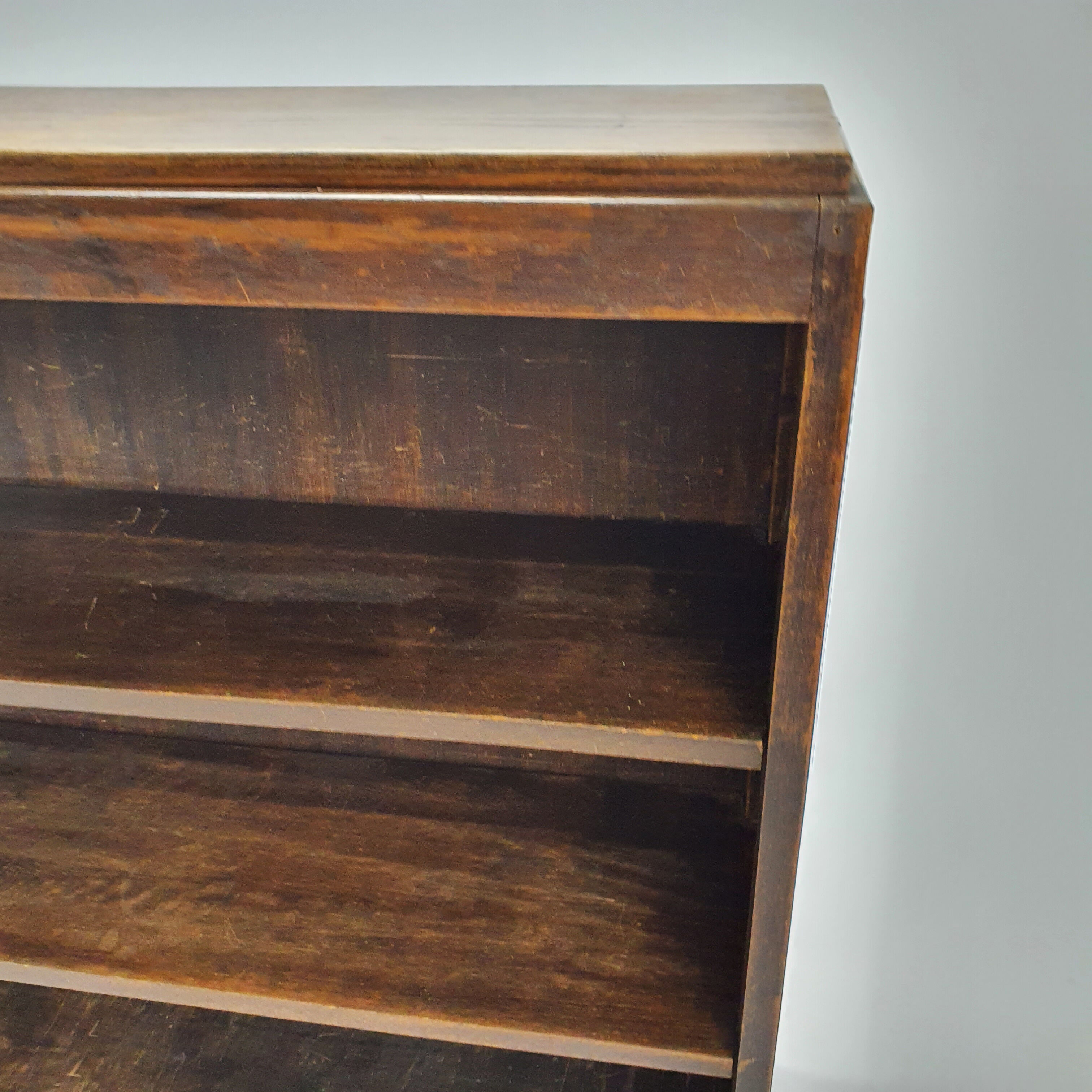 Dutch Modernist Oak Book Cabinet, 1930s