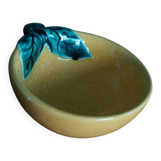 Lemon bowl in slipware