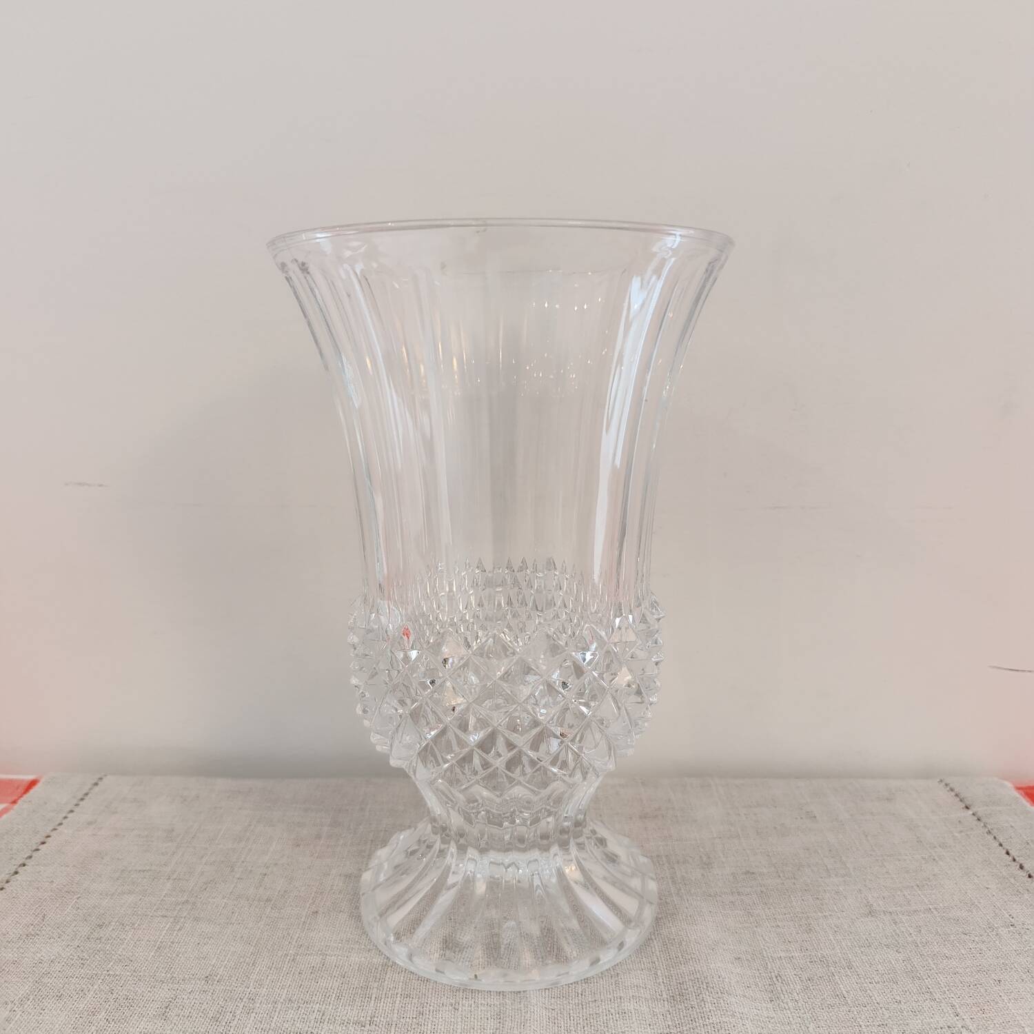 Vase en cristal d'Arques
