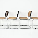 Set of 4 B32 Style Dining Chairs by Marcel Breuer
