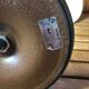 Old aluminor articulated lamp red & black metal 1970s vintage #a545