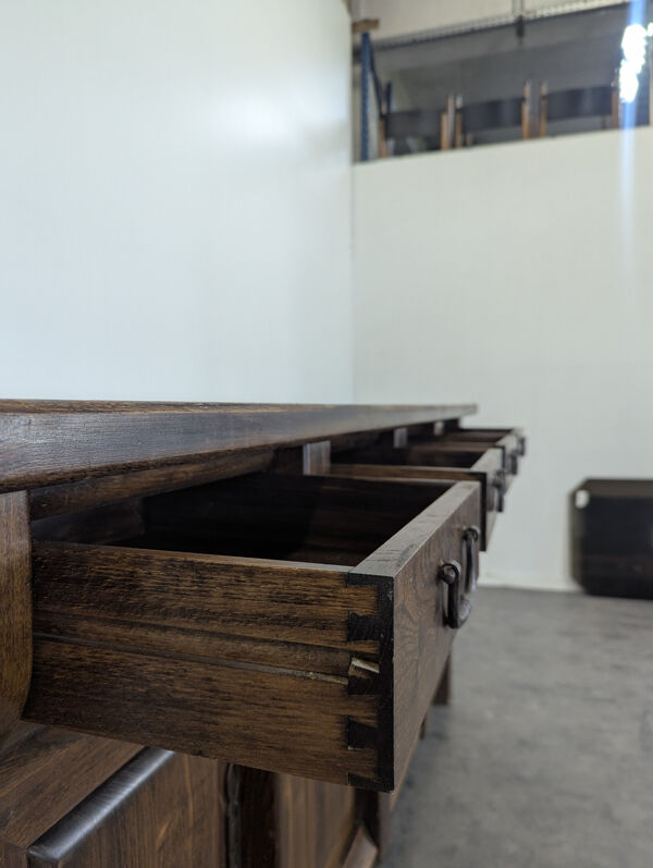 Enfilade en orme massif de Aranjou édition