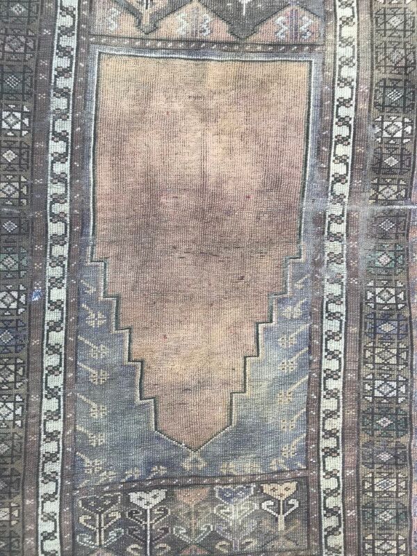 Old prayer rug Turkish 112 x 175 cm
