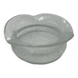 Biot glass empty pocket, vintage
