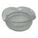 Biot glass empty pocket, vintage