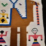 Kilim ethnic carpet, 89 cm