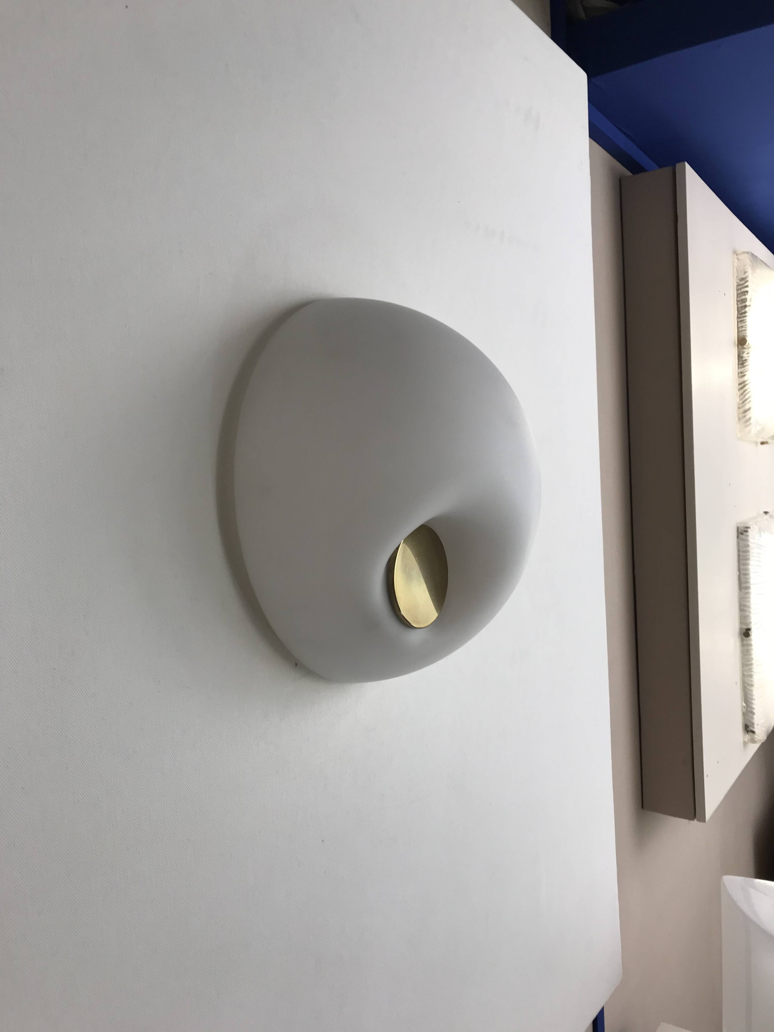 Murano glass wall light, Fontana Arte 1960