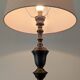 Lamp to table in red copper