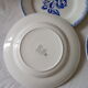 10 old dessert plates, iron earth, Digoin