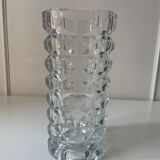 Vase en verre épais