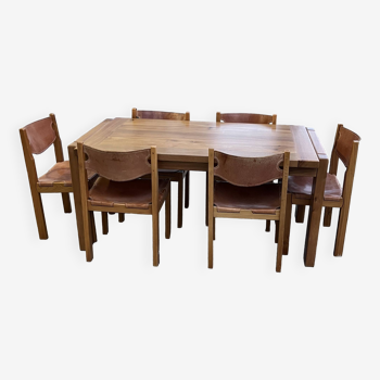 Ensemble salle à manger regain (chaises+table)