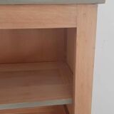 Library furniture with solid beech cornice scandinavian