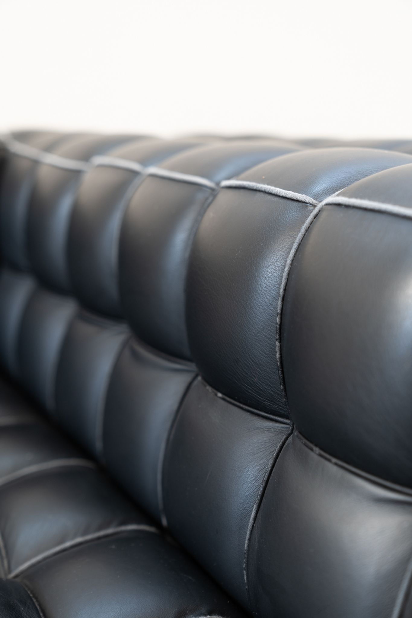Kubus Sofas, Two Places by Josef Hoffmann for Wittmann, 1980s, Set of 4