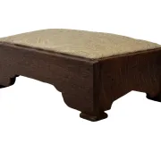 Art Deco footstool foot rest minimalist 30's design
