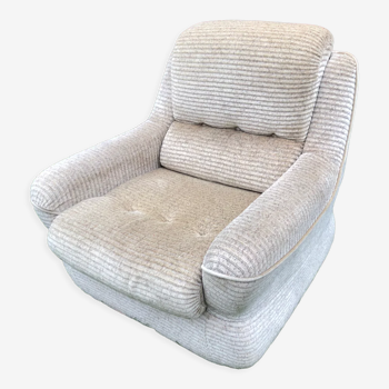 Corduroy armchair