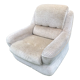 Corduroy armchair