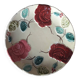 Vintage barbotine plate from Saint Amand