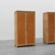 Mid-century bamboo and rattan wardrobe, Italy ca. 1960