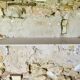 Pair of vintage garden wall shelves, circa 40's/50's