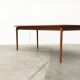 Mid-century teak coffee table by Ole Wanscher for Poul Jeppesens Møbelfabrik.