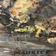 Oil painting on canvas Maurice BERNARD