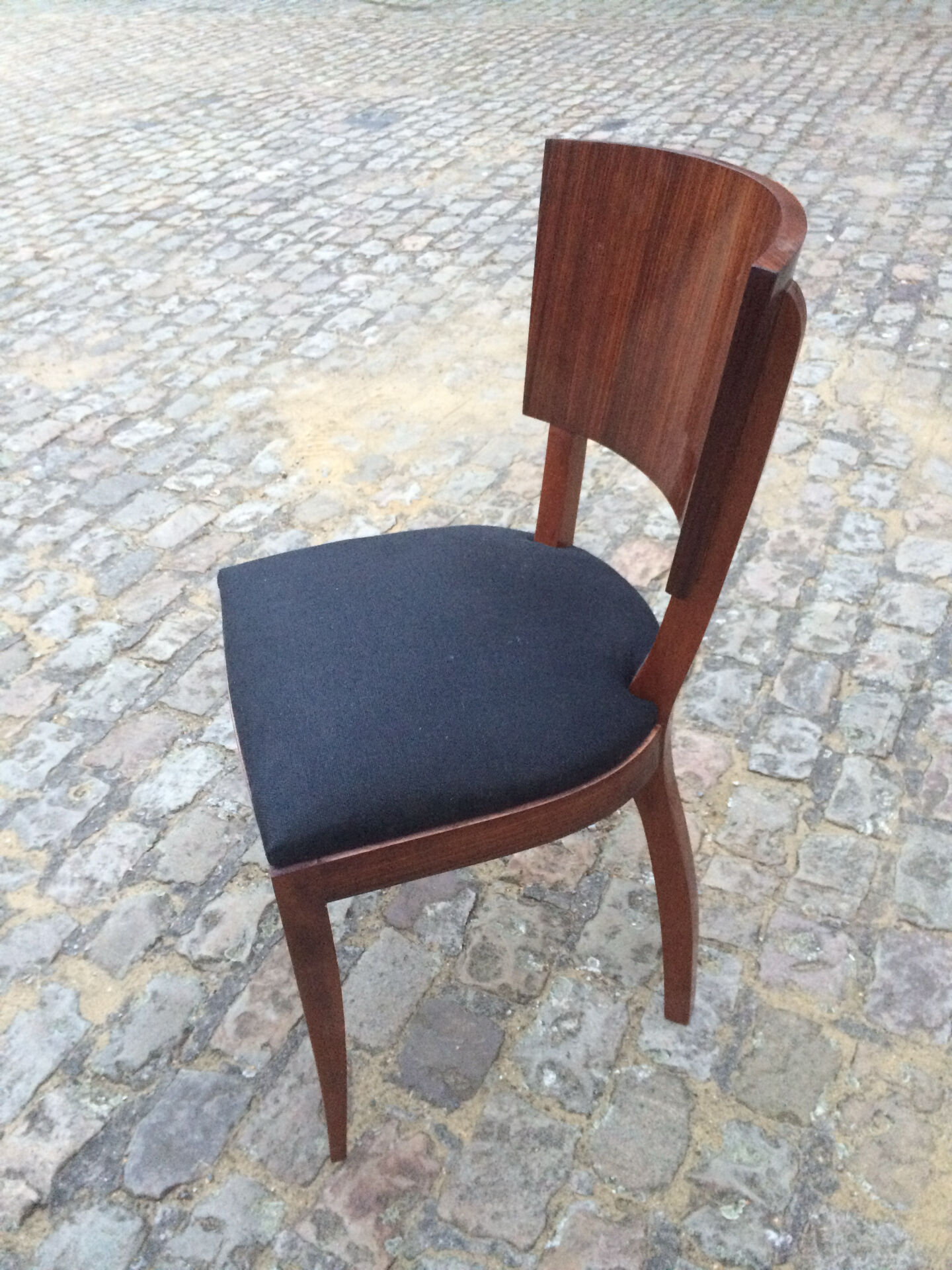 Série de six chaises Art Deco