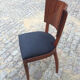 Série de six chaises Art Deco