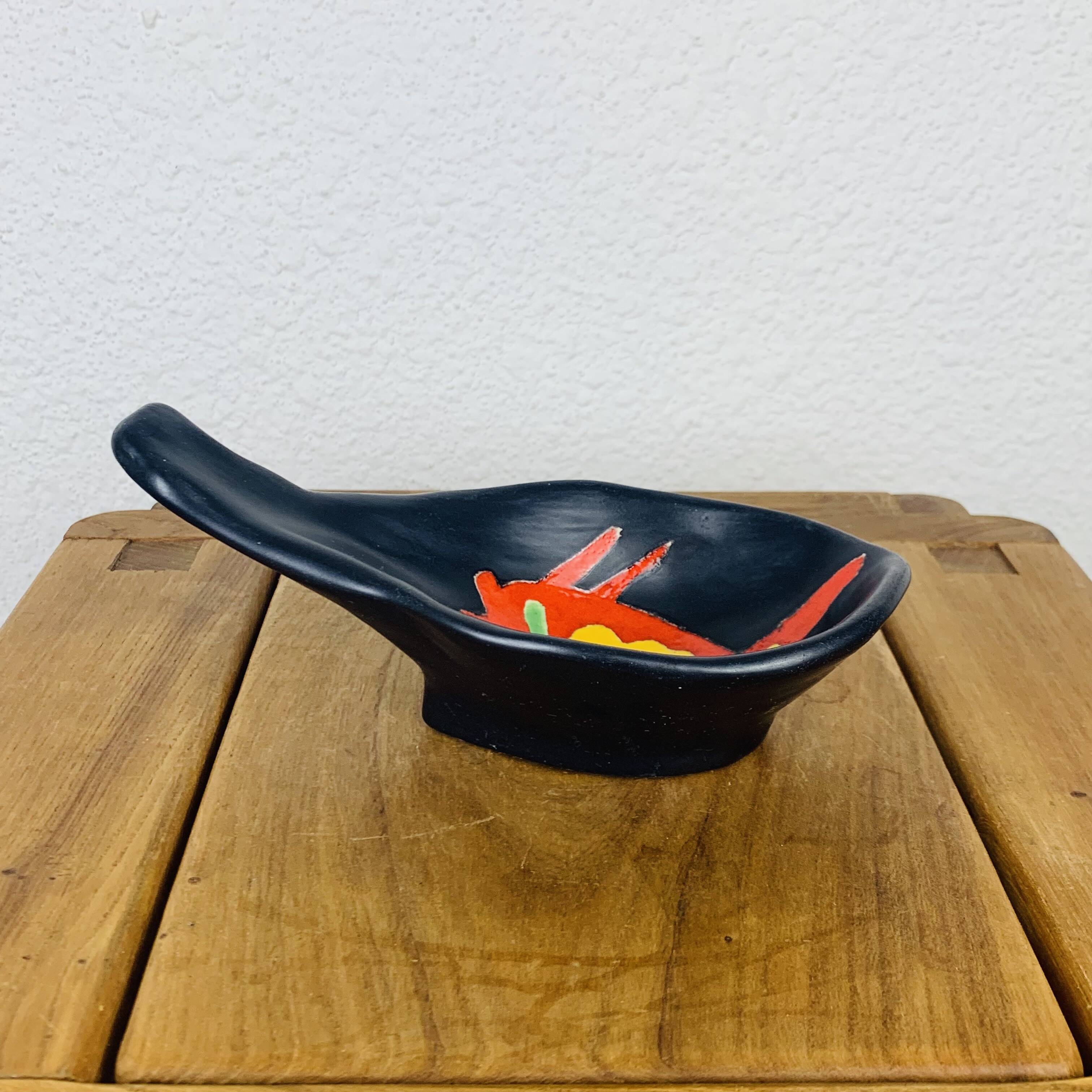 Empty fish pocket free form ceramic Missy Annecy