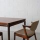 Johannes Andersen rosewood dining table for Christian Linneberg