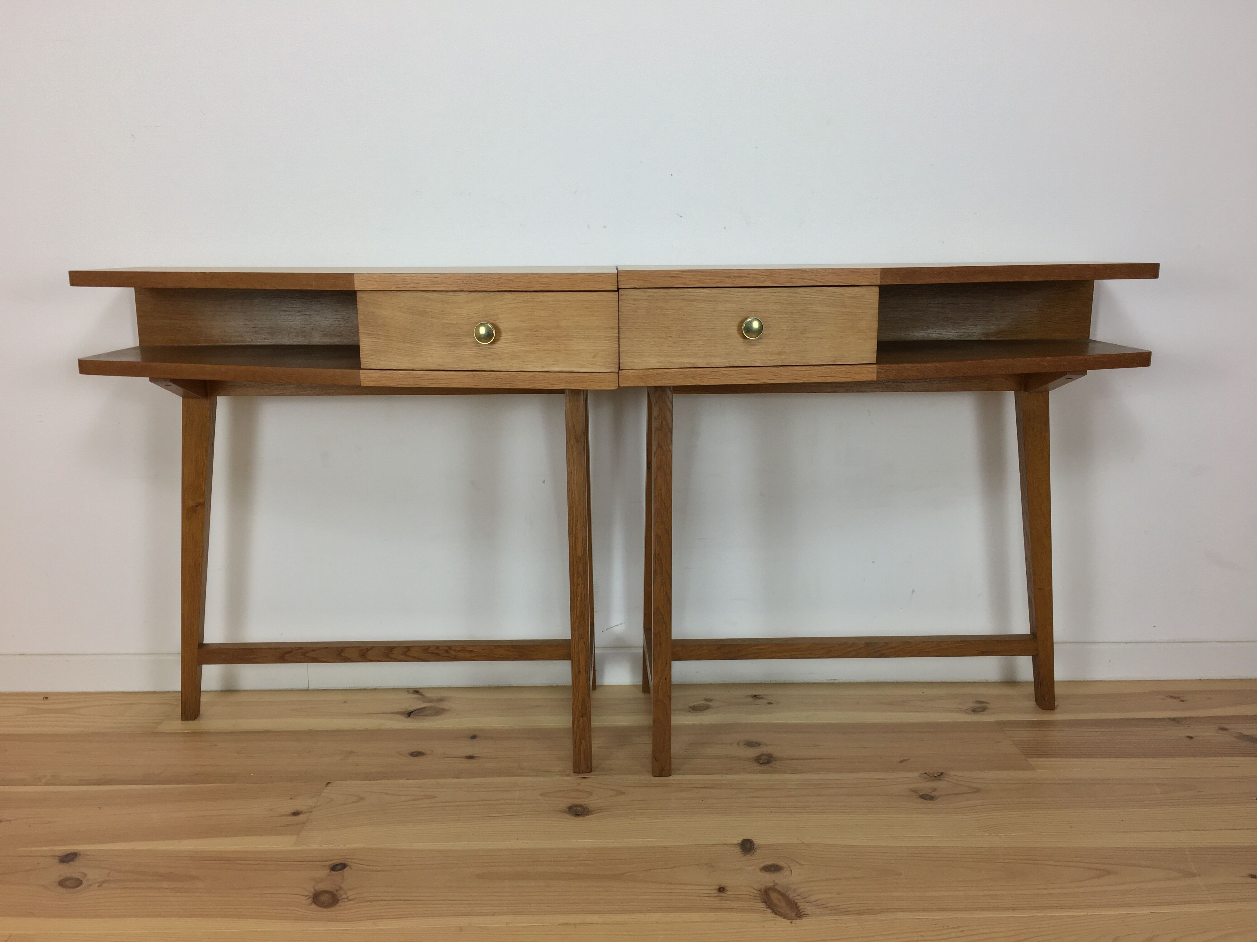 Modernist tripod consoles, 1950s