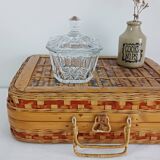 Sucrier en verre transparent