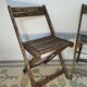 Chaises pliantes vintage