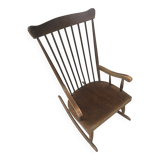 Wooden rocking chair