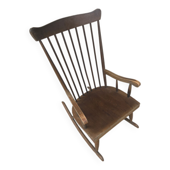 Wooden rocking chair