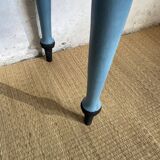 Scalloped console table