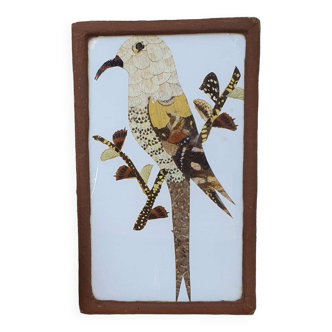 Tableau Oiseau Papillon