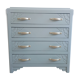 Green art deco dresser
