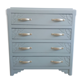 Green art deco dresser