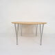Large "Superellipse B613" dining table by Piet Hein and Bruno Mathsson for Fritz Hansen,Denmark 1994