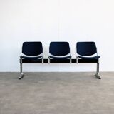 Vintage bench | waiting room bench | 1970s | Castelli