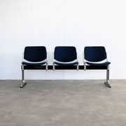 Vintage bench | waiting room bench | 1970s | Castelli