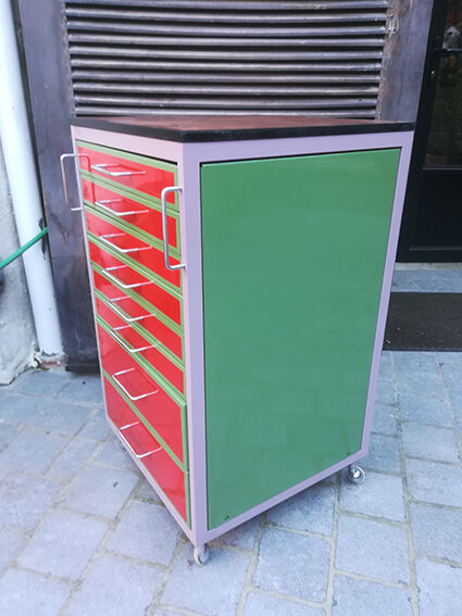 Caisson type "dentiste"  sur roulettes