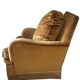 Pair of vintage gold velvet armchairs - excellent condition