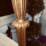 2 bougeoirs en  bronze 3 feux