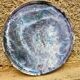 Vintage resin glitter plate