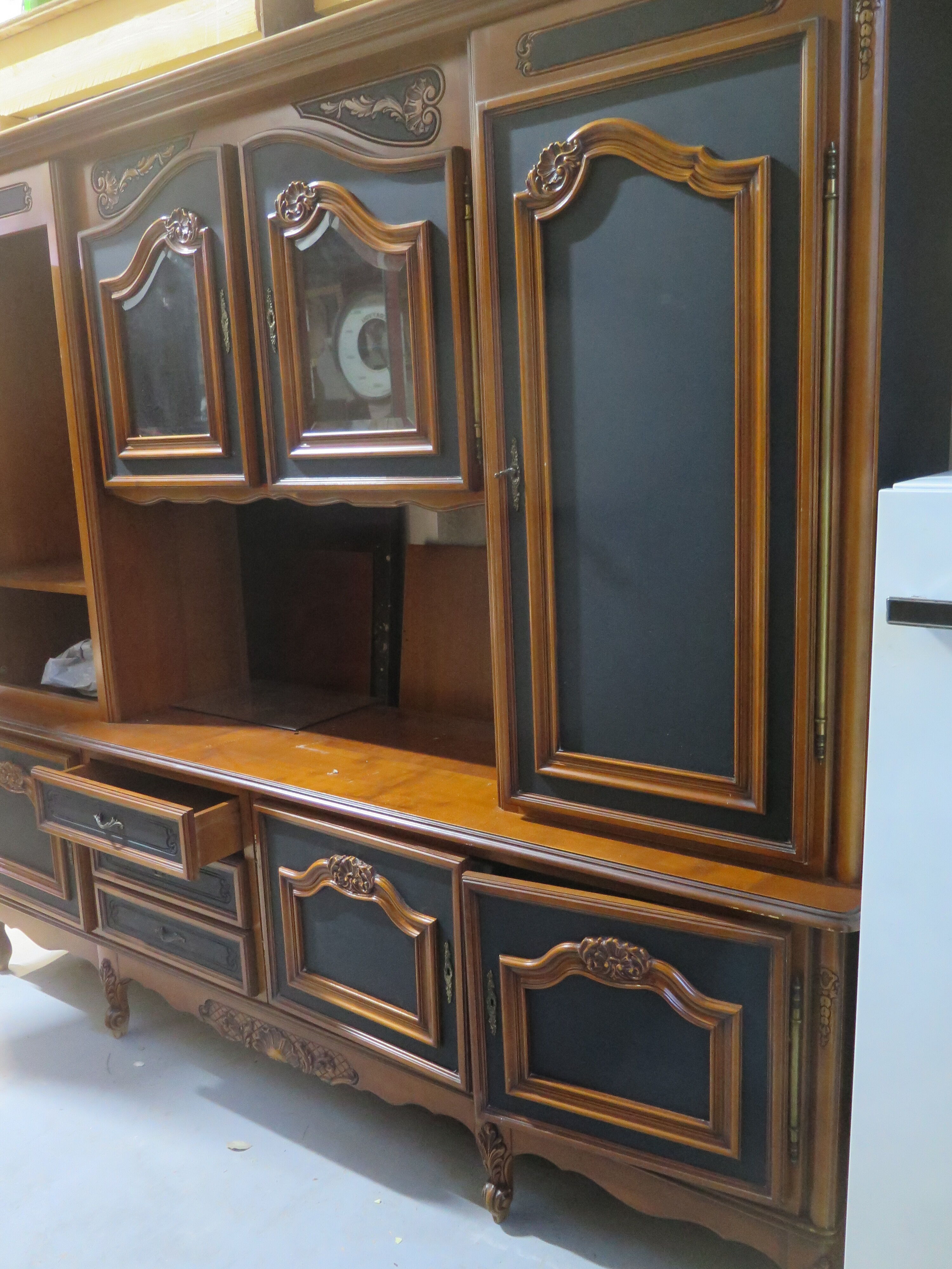 Very / sideboard in cherry wood, customised