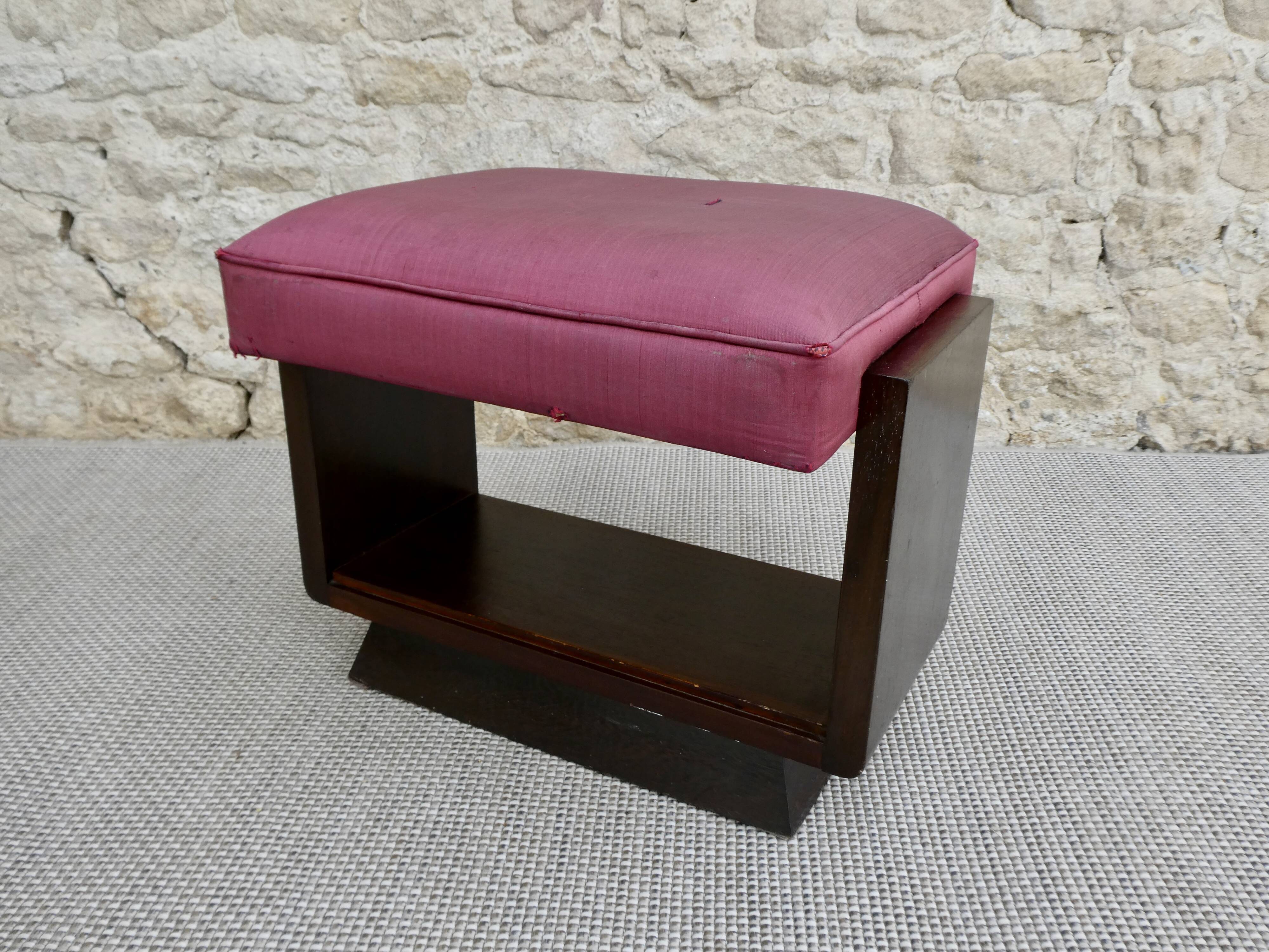 Art Deco Tabouret, 1930s